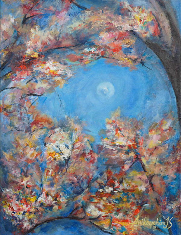 Midday moonlight