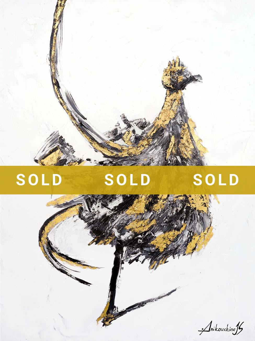 Golden Rooster. Tribute to imagination